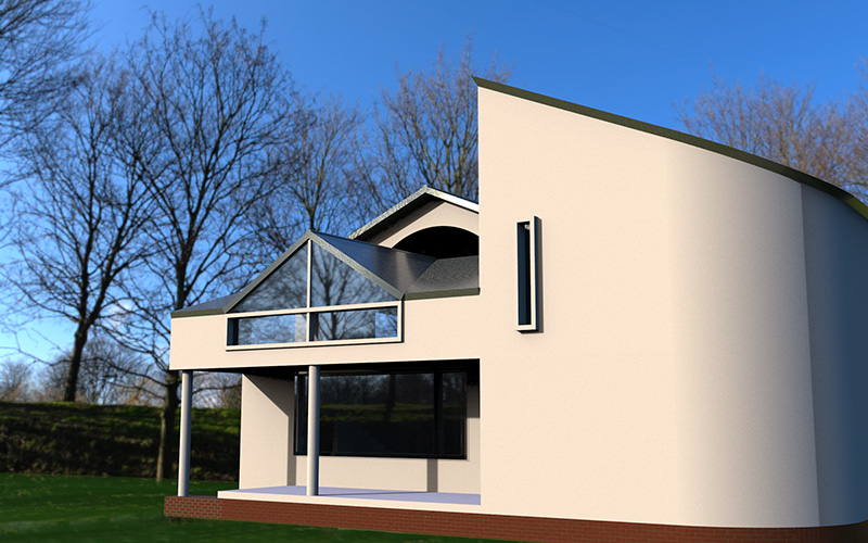 Old house reconstruction interiors