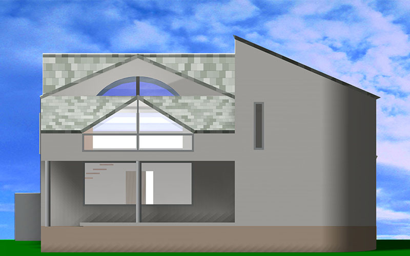 Old house reconstruction interiors