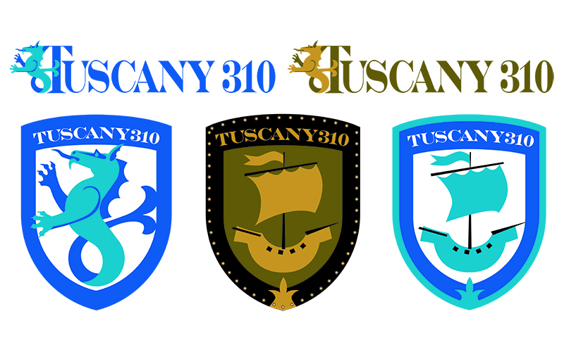 Logo Tuscany for Boat