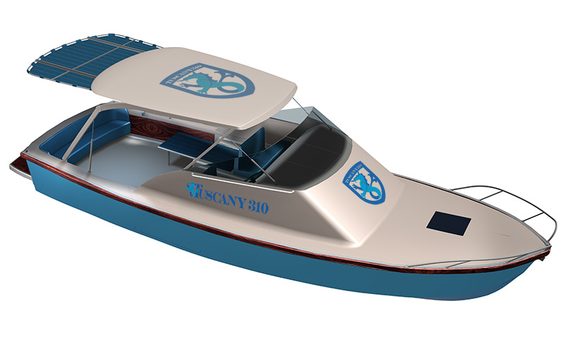 Logo Tuscany for Boat