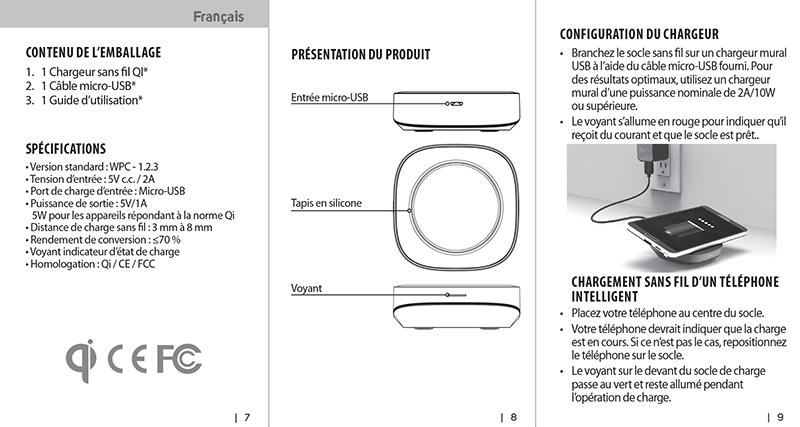user_guide SMART WIRELESS CHARGING PAD
