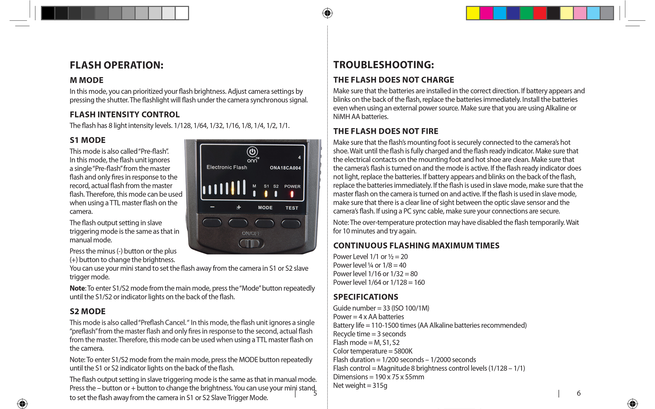 user_guide DIGITAL SLR FLASH