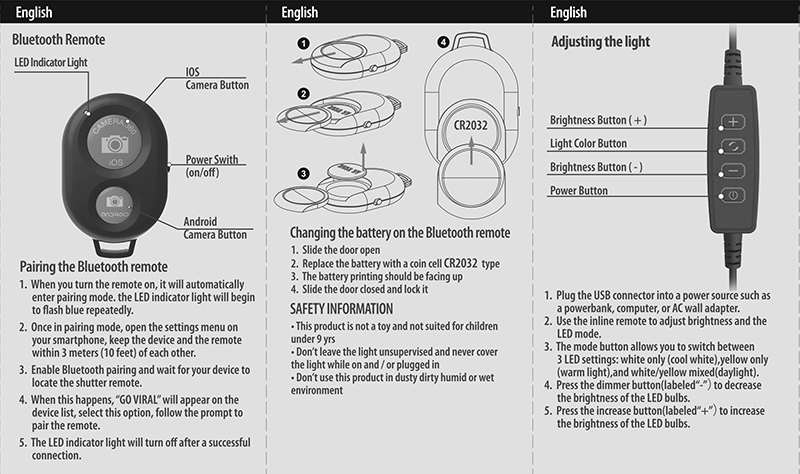 user_guide STREAMING STUDIO VLOGGING KIT