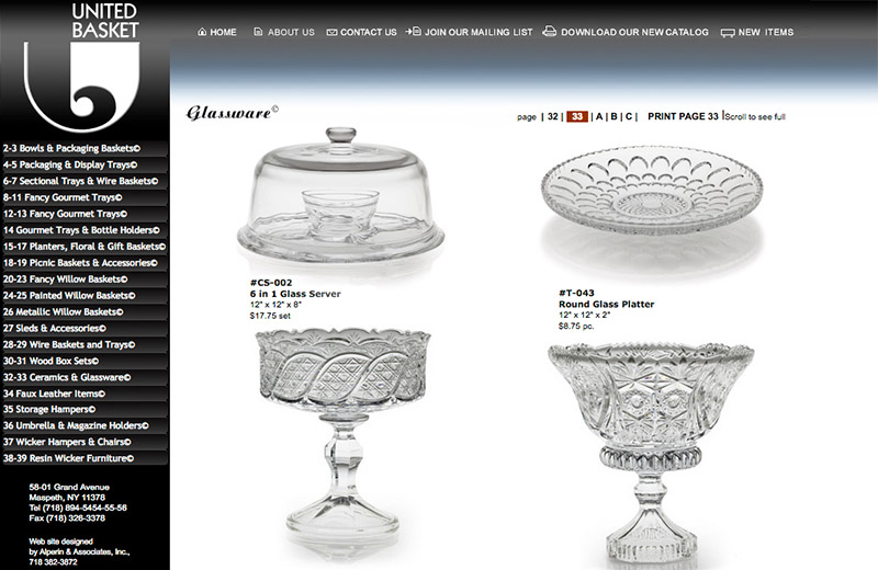 United Basket Inc.  page