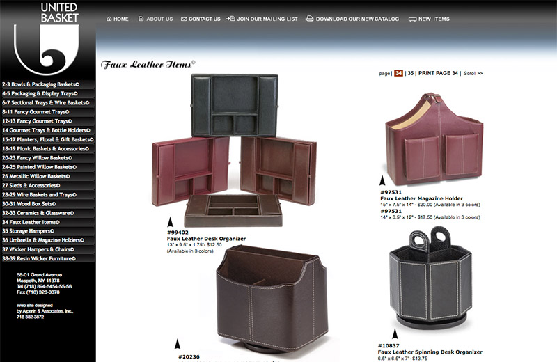 United Basket Inc.  page