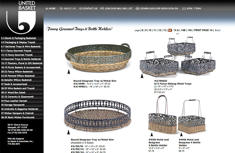 United Basket Inc.  page